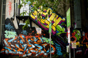 rush lane graffiti alley