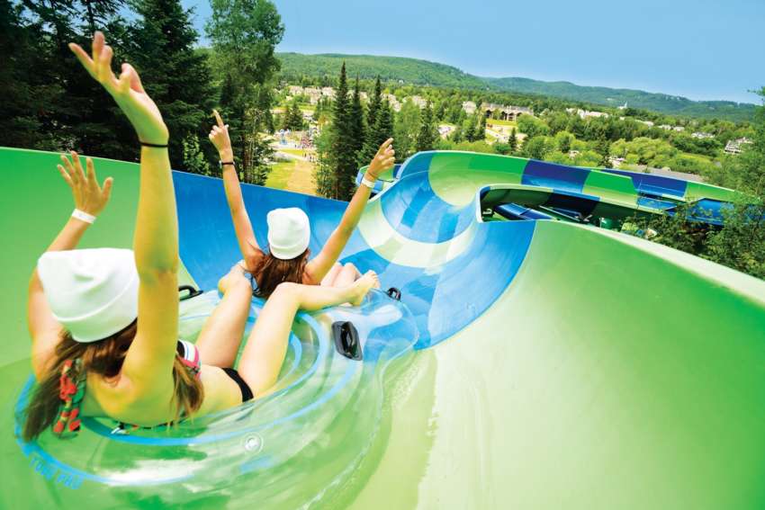 Les Glissades le parc aquatique SommetSaintSauveur Expérience
