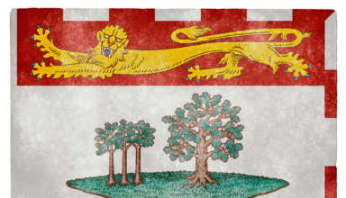 drapeau île du prince edouard